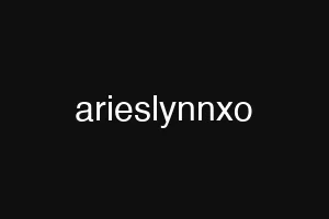 arieslynnxo