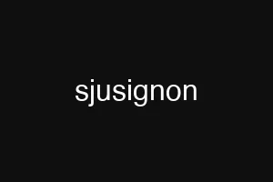 sjusignon
