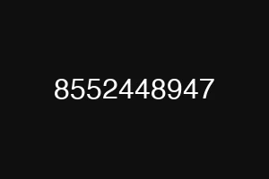 8552448947