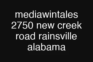 mediawintales 2750 new creek road rainsville alabama